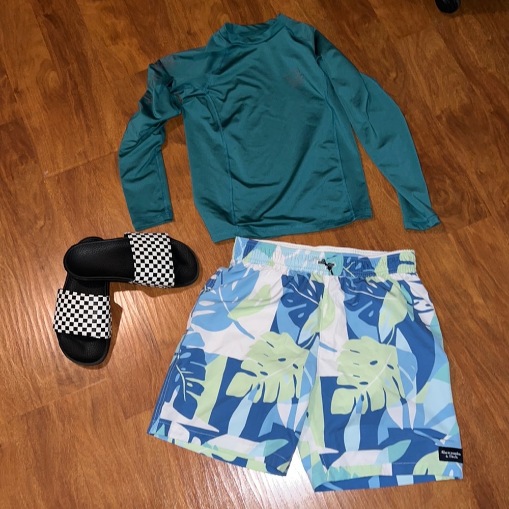 Abercrombie and Fitch Swim Trunk Bathing Suit Shorts